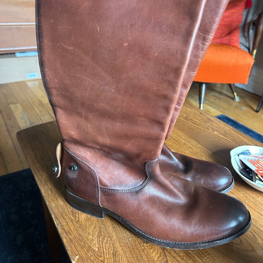 Brown Frye Riding Boots